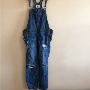Denim Overalls